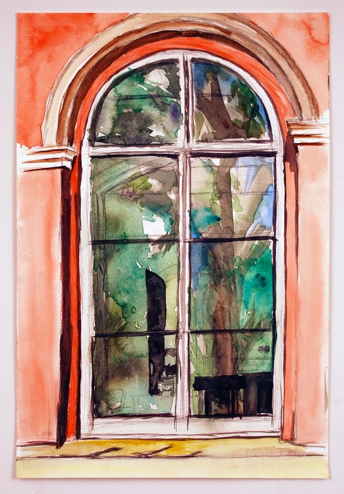 Window watercolor